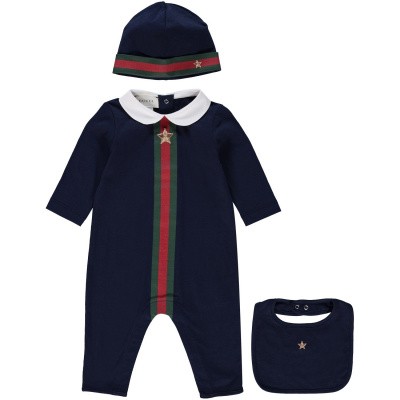 Afbeelding van Gucci 408987 boxpakje navy
