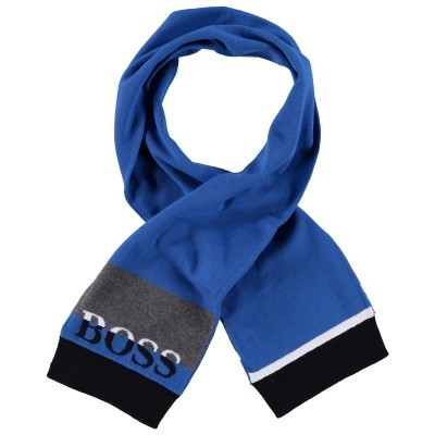 Afbeelding van Boss J01094 baby sjaal cobalt blauw