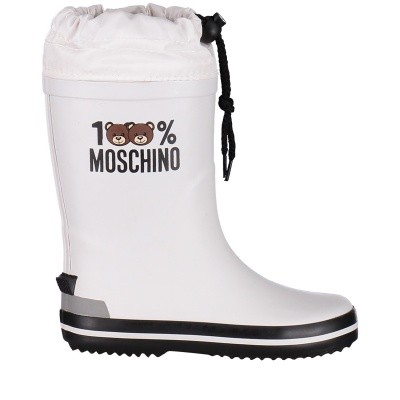 Afbeelding van Moschino 26278 kinderlaarzen wit