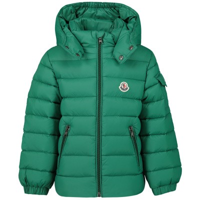 Moncler 4199405 babyjas donker groen Afbeelding van Moncler 4199405 babyjas donker groen