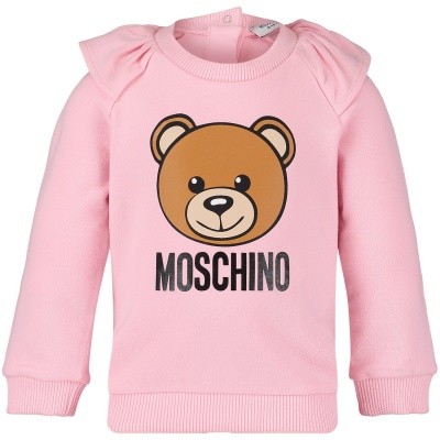 Afbeelding van Moschino MDF01K baby trui licht roze