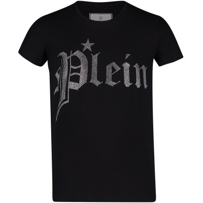 Afbeelding van Philipp Plein GTG0031 kinder t-shirt zwart