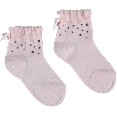 Afbeelding van Story Loris 6159 baby sokjes licht roze