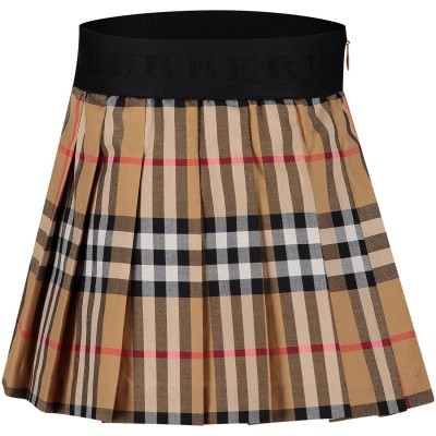 Afbeelding van Burberry 8002959 baby rokje beige