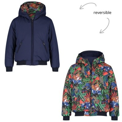 Afbeelding van Kenzo KM42518 kinderjas navy