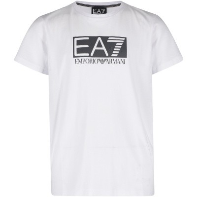 Afbeelding van EA7 3GBT53 kinder t-shirt wit