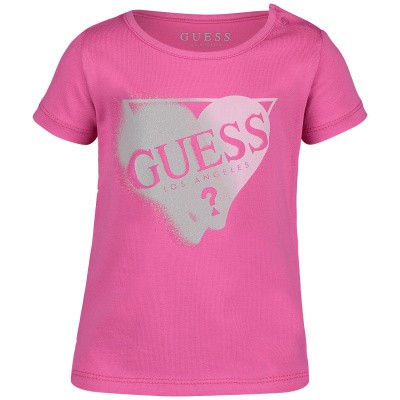 Afbeelding van Guess A91I07 baby t-shirt fuchsia
