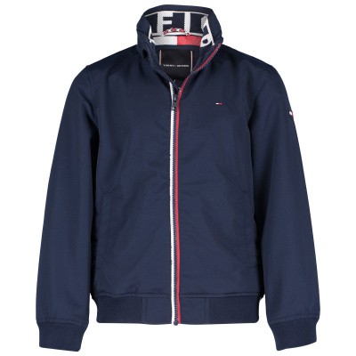 Afbeelding van Tommy Hilfiger KB0KB04464 kinderjas navy