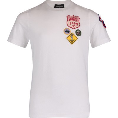 Afbeelding van Dsquared2 DQ03ET kinder t-shirt wit