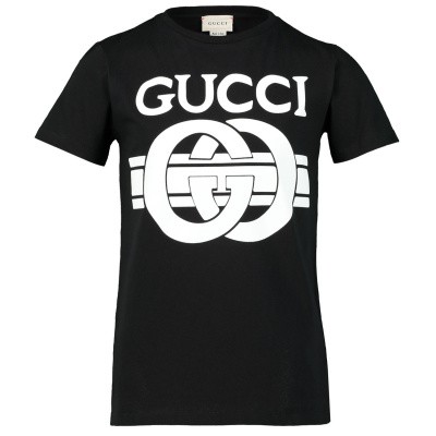 Gucci 547559 XJAHV kinder t-shirt zwart Afbeelding van Gucci 547559 XJAHV kinder t-shirt zwart