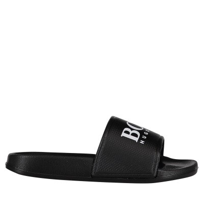 Afbeelding van Boss J29173 kinderslippers zwart