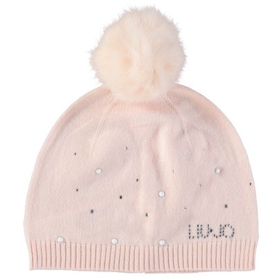 Afbeelding van Liu Jo H68006 babymutsje oud roze