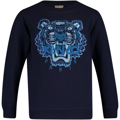 Afbeelding van Kenzo KN15698 kindertrui navy