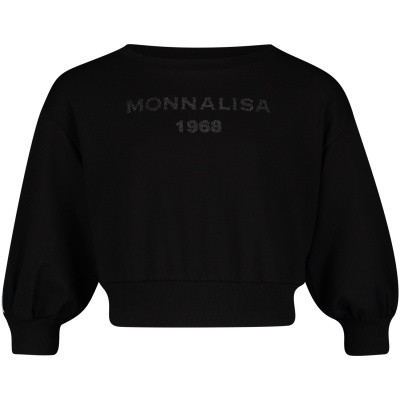 Afbeelding van MonnaLisa 173604AA kindertrui zwart