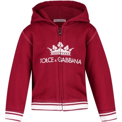 Afbeelding van Dolce & Gabbana L1JW2VG7OGZ baby trui rood
