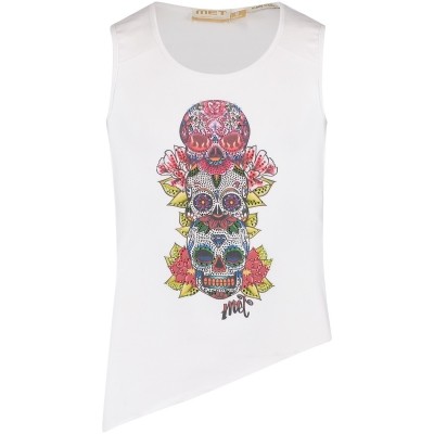 Afbeelding van MET 16GMT0017 kinder singlet wit