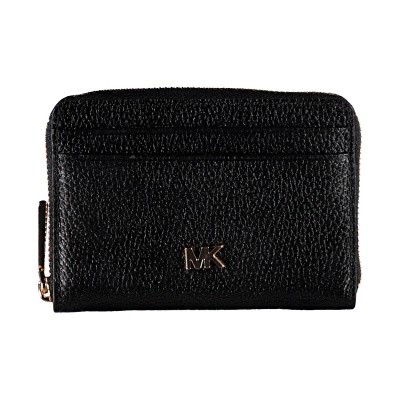 Afbeelding van Michael Kors 32T8GF6Z1L dames portemonnee zwart