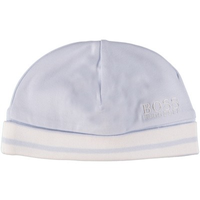 Afbeelding van Boss J91090 babymutsje licht blauw