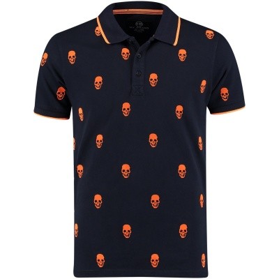 Afbeelding van My Brand MMBPO009G3030 heren polo navy