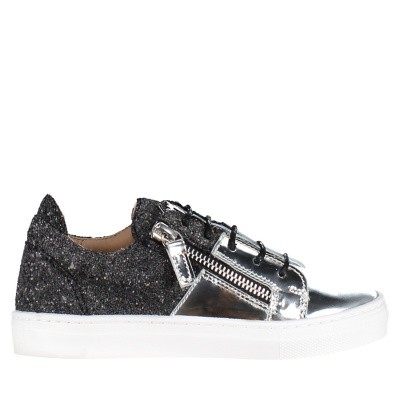 Afbeelding van Giuseppe Zanotti SBI8414004 kindersneakers zilver