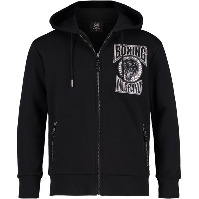 Afbeelding van My Brand BMBHO002MT001 kinder hoodie zwart