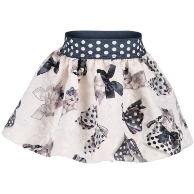 Afbeelding van MonnaLisa 312709 baby rokje off white