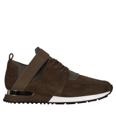 Afbeelding van Mallet TE1016 SUEDE heren sneakers army