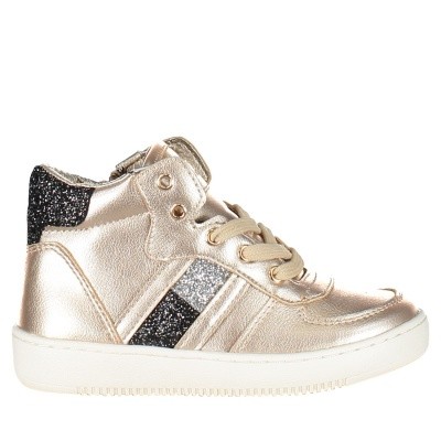 Afbeelding van Tommy Hilfiger T3A430033 kindersneakers goud