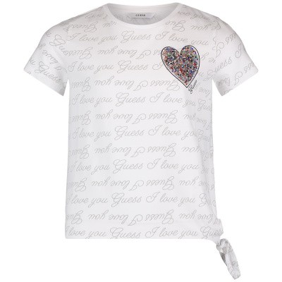 Afbeelding van Guess J92I02 kinder t-shirt wit