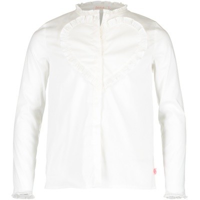 Afbeelding van BillieBlush U15548 kinder overhemd off white