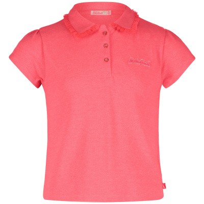 Afbeelding van BillieBlush U15598 kinder polo fluor roze