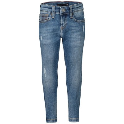 Afbeelding van Tommy Hilfiger KB0KB04927B babybroekje jeans