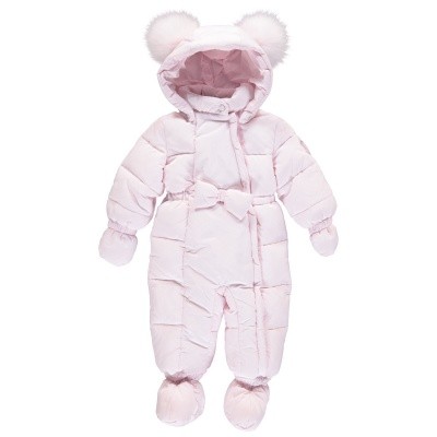 Afbeelding van MonnaLisa 352100 baby skipak licht roze