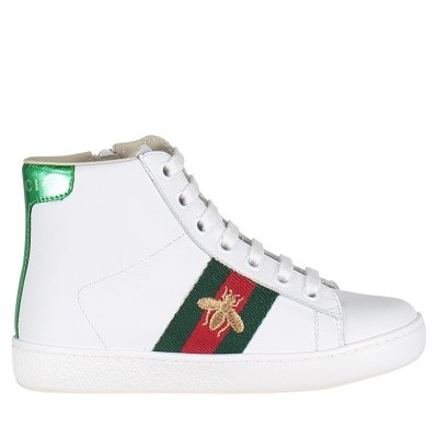 Afbeelding van Gucci 526167 kindersneakers wit