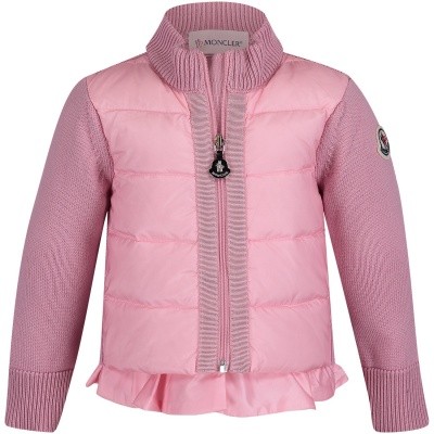 Afbeelding van Moncler 9457405 baby vest roze