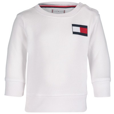 Afbeelding van Tommy Hilfiger KS0KS00024B baby trui wit