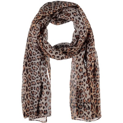 Afbeelding van Guess AW8124POL03 dames sjaal panter