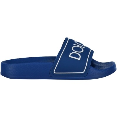 Afbeelding van Dolce & Gabbana DD0318 kinder bandslippers blauw