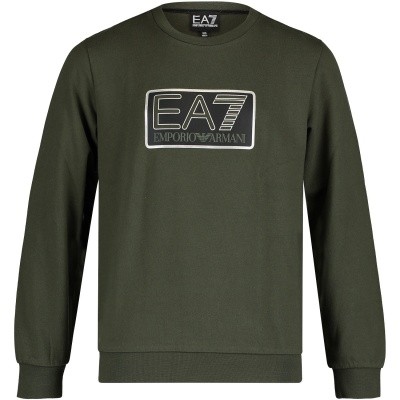 Afbeelding van EA7 6ZBK54 kindertrui army
