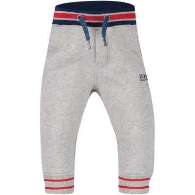 Afbeelding van Boss J04320 babybroekje grijs