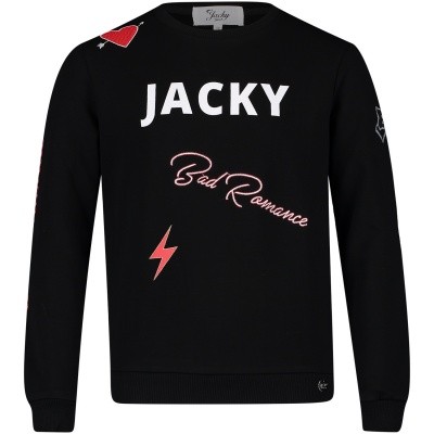Afbeelding van Jacky Girls JGFW18050 kindertrui zwart