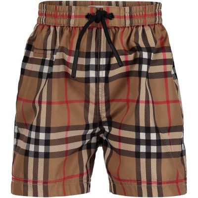 Afbeelding van Burberry 8007156 baby badkleding beige