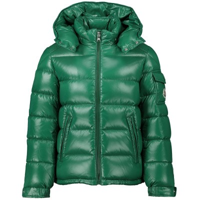 Moncler 4185205 kinderjas groen Afbeelding van Moncler 4185205 kinderjas groen
