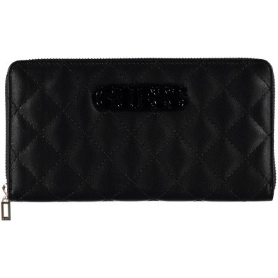 Afbeelding van Guess SWVG7302630 dames portemonnee zwart