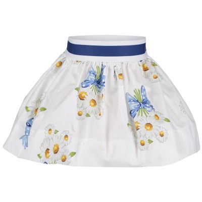 Afbeelding van MonnaLisa 313705 baby rokje wit