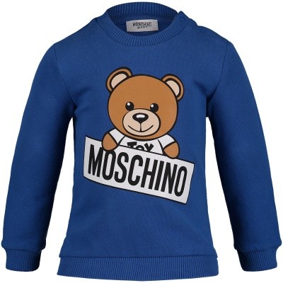 Foto van Moschino M5F00T baby sweater light gray
