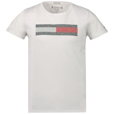 Afbeelding van Tommy Hilfiger KG0KG04468 kinder t-shirt wit