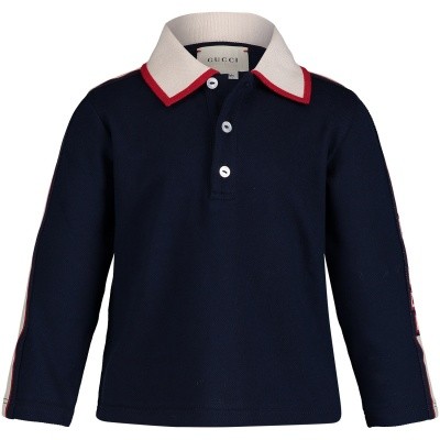 Afbeelding van Gucci 522340 baby polo navy