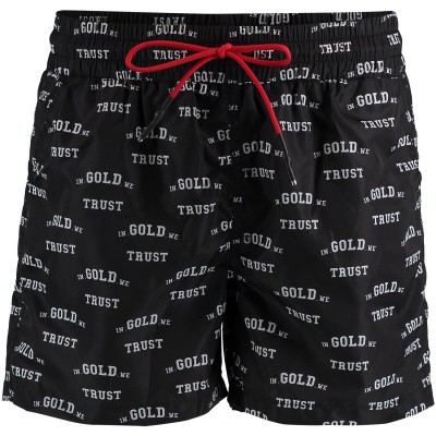 Afbeelding van In Gold We Trust FASW001 heren zwembroek zwart