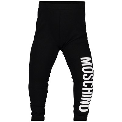 Afbeelding van Moschino M4P01F baby legging zwart